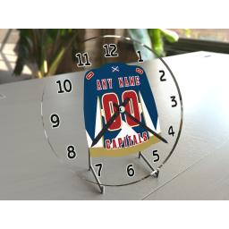 ANY Ice Hockey Team Shirt Themed Gift Clocks