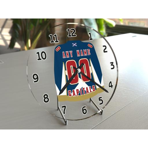 ANY Ice Hockey Team Shirt Themed Gift Clocks