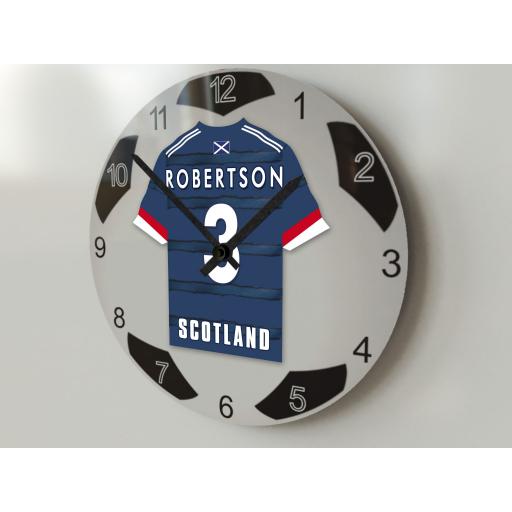 ANY Football Shirt Themed Gift Clock